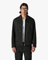 Black Monogram Denim Jacket