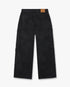 Black Monogram Cargo Denim Jeans