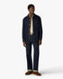 Indigo Raw Denim Long Sleeve Shirt