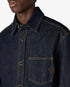Indigo Raw Denim Long Sleeve Shirt