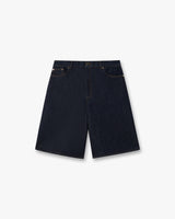 Indigo Raw Denim Shorts