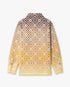 Beige Gradient Monogram Shacket