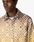 Beige Gradient Monogram Shacket
