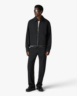 Black Tailored Sports Jacket