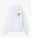 White Tennis Club Icon Pyramid Abduction Embroidered Hooded Sweatshirt