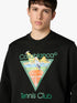 Black Tennis Club Icon Pyramid Abduction Sweatshirt