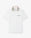 White Laurel Pique Short Sleeve Polo Shirt