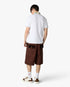 White Laurel Pique Short Sleeve Polo Shirt