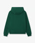 Green Sport Type Zip-Up Hooded Sweatshirt