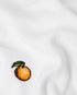 White Icon Quarter Zip Embroidered Short Sleeve Polo Shirt