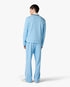 Pale Blue Pique Track Jacket