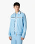 Pale Blue Pique Track Jacket