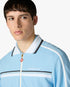 Pale Blue Pique Track Jacket