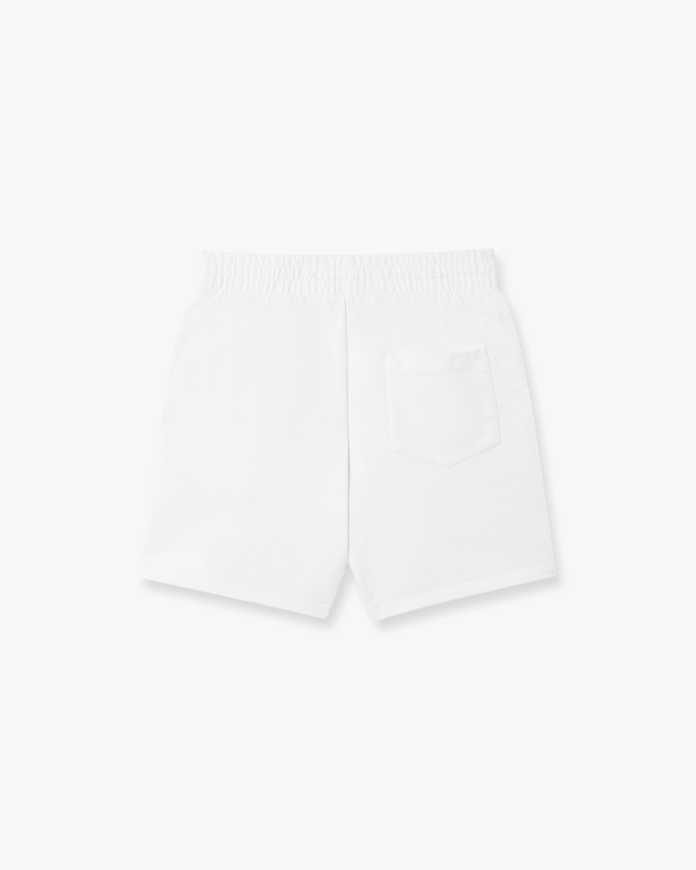 Short de survêtement blanc à écusson brodé Hotel Emblem