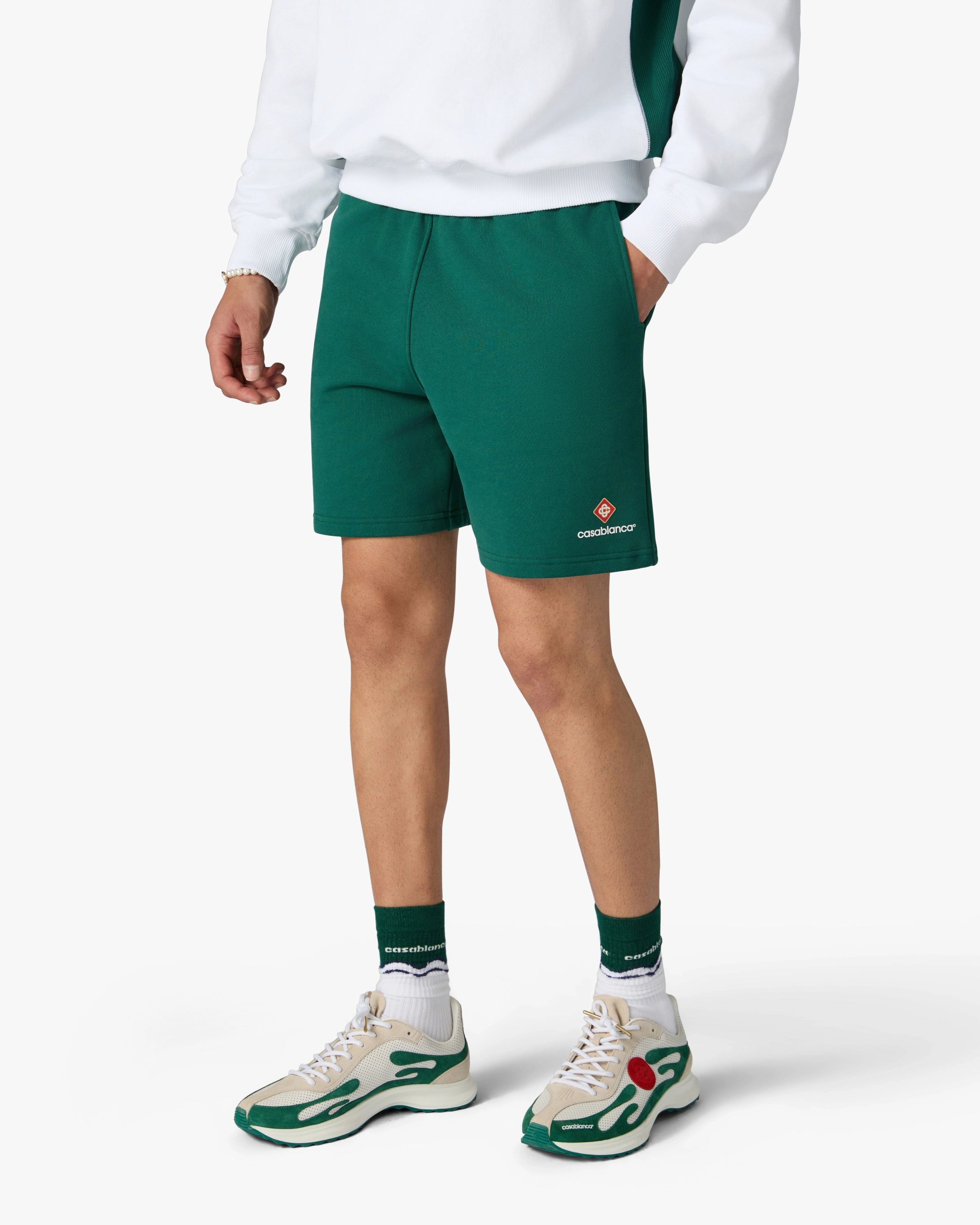 Green Casablanca Sport Type Sweatshorts
