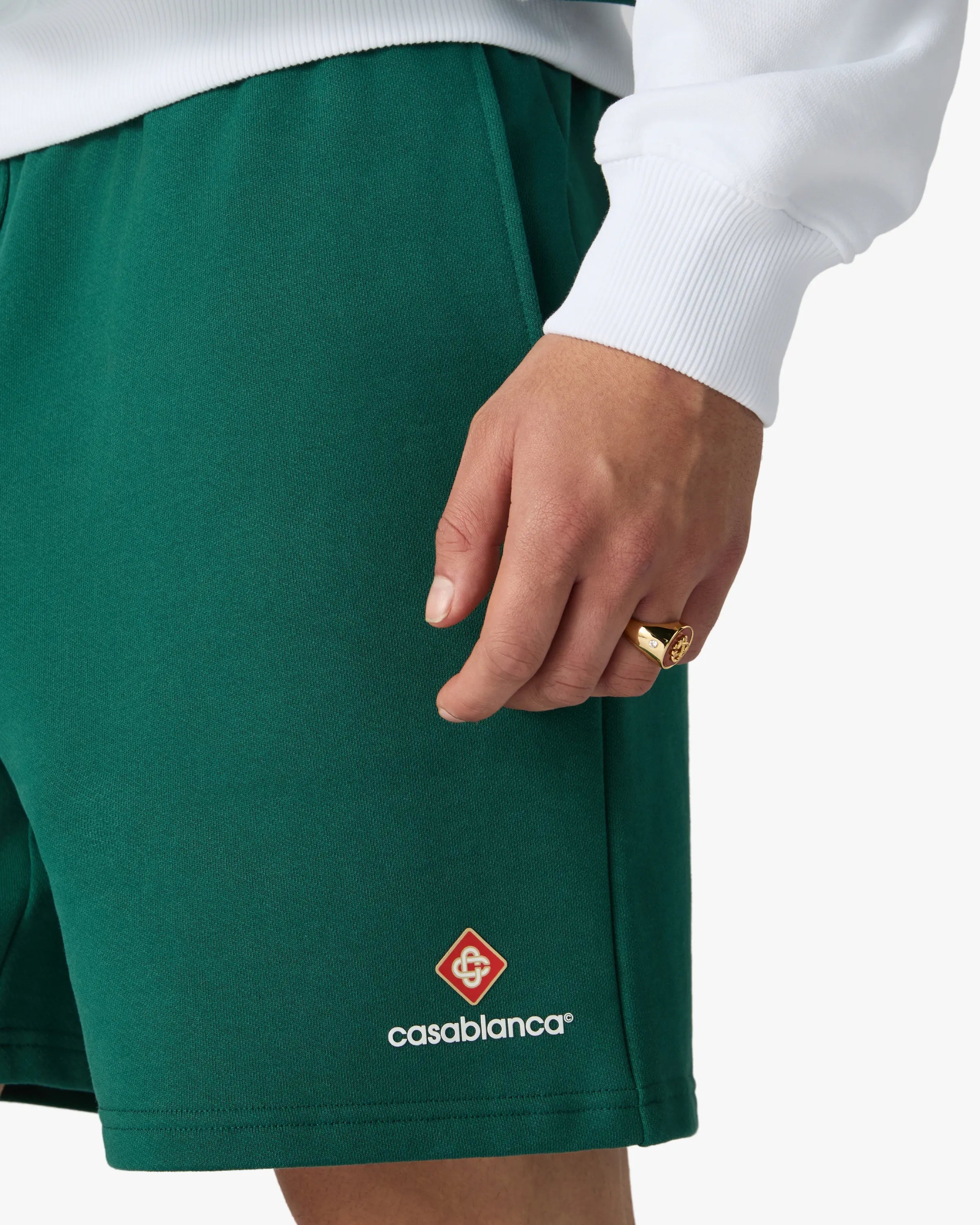 Green Casablanca Sport Type Sweatshorts