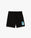 Black & Mint L'Arche Sweatshorts