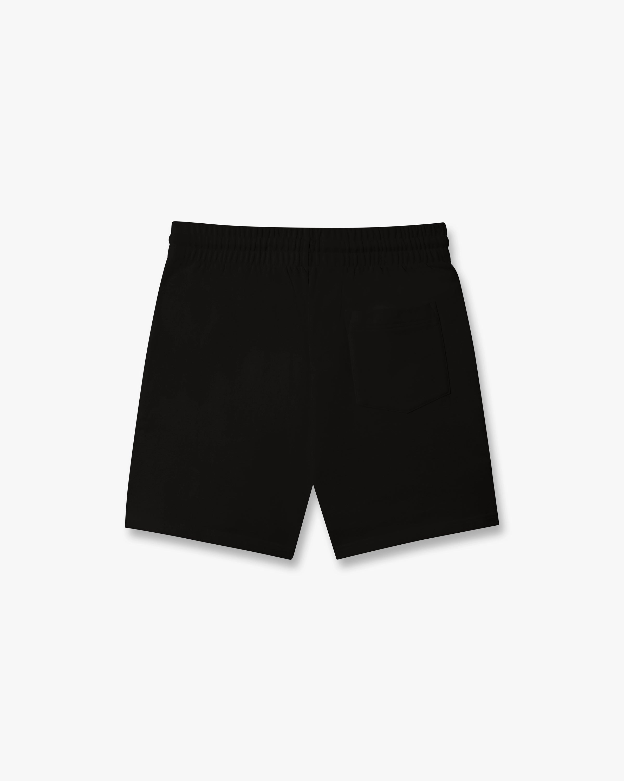 Short de survêtement noir et vert menthe L'Arche