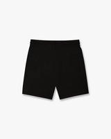 Short de survêtement noir et vert menthe L'Arche