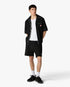 Black Towelling Shorts