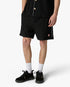 Black Towelling Shorts