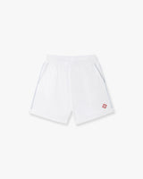 White Towelling Shorts