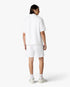 White Towelling Shorts