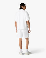 White Towelling Shorts