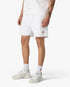 White Towelling Shorts