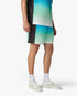 Blue & Green Gradient Football Shorts