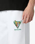 White Tennis Club Icon Pyramid Abduction Embroidered Sweatpants
