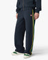 Navy & Green Panelled Sweatpants