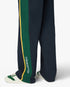Navy & Green Panelled Sweatpants