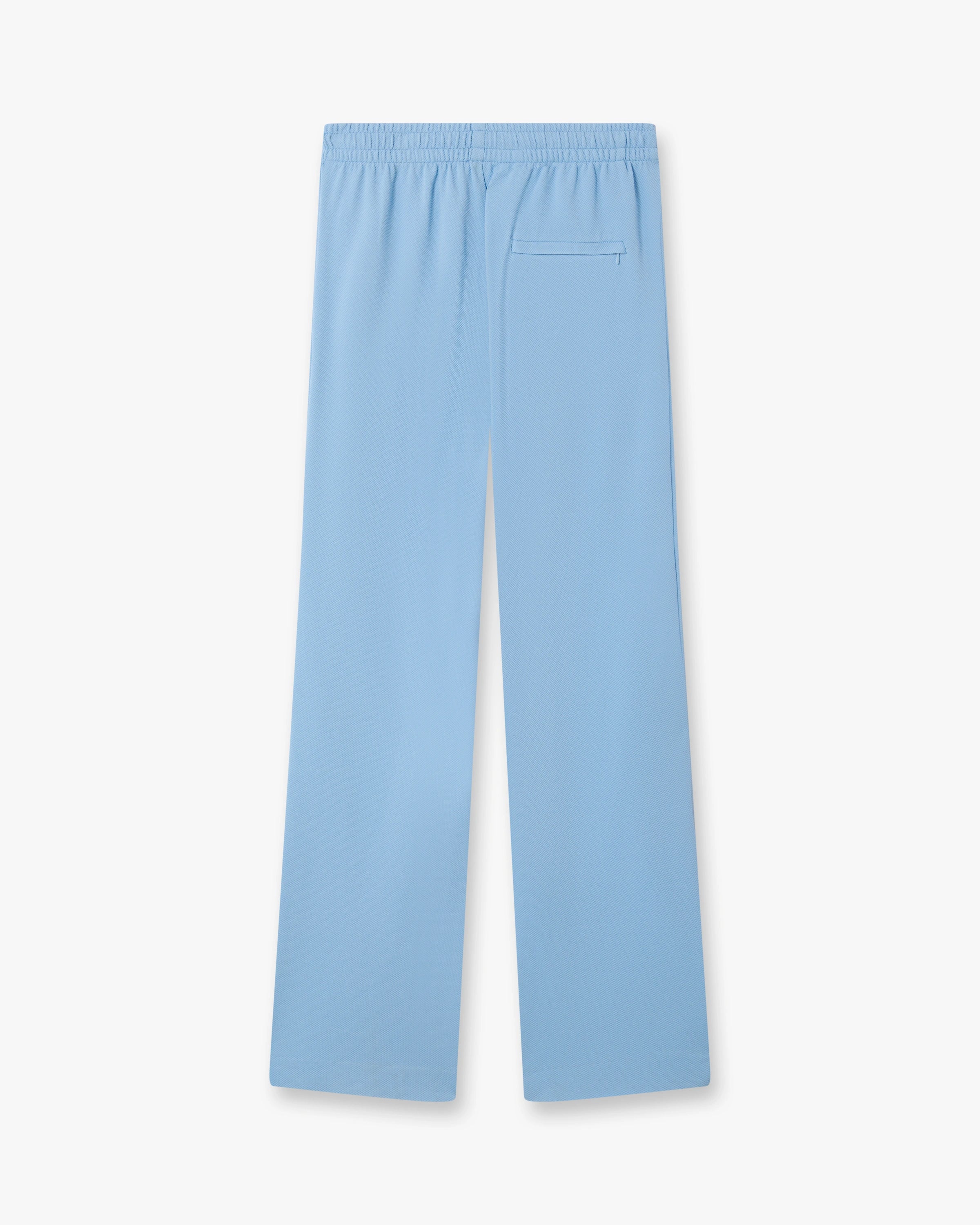 Pale Blue Pique Track Pants