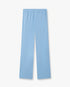 Pale Blue Pique Track Pants