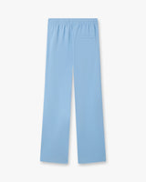 Pale Blue Pique Track Pants