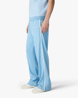 Pale Blue Pique Track Pants