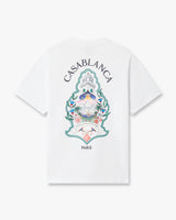White Hotel Emblem Short Sleeve T-Shirt