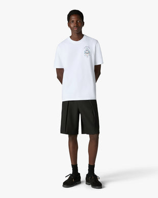 White Hotel Emblem Short Sleeve T-Shirt