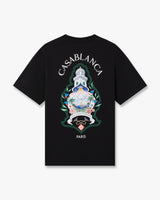Black Hotel Emblem Short Sleeve T-Shirt