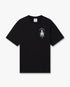 Black Hotel Emblem Short Sleeve T-Shirt