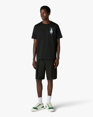 Black Hotel Emblem Short Sleeve T-Shirt