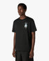 T-shirt à manches courtes noir Hotel Emblem