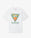 White Tennis Club Icon Pyramid Abduction Short Sleeve T-Shirt