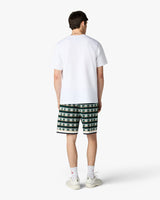 White Tennis Club Icon Pyramid Abduction Short Sleeve T-Shirt