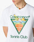 White Tennis Club Icon Pyramid Abduction Short Sleeve T-Shirt