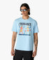 Light Blue Egyptian Tennis Match Short Sleeve T-Shirt