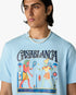 Light Blue Egyptian Tennis Match Short Sleeve T-Shirt