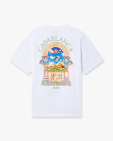 White Egyptian L'Arche Short Sleeve T-Shirt