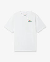 White Sport Type Short Sleeve T-Shirt